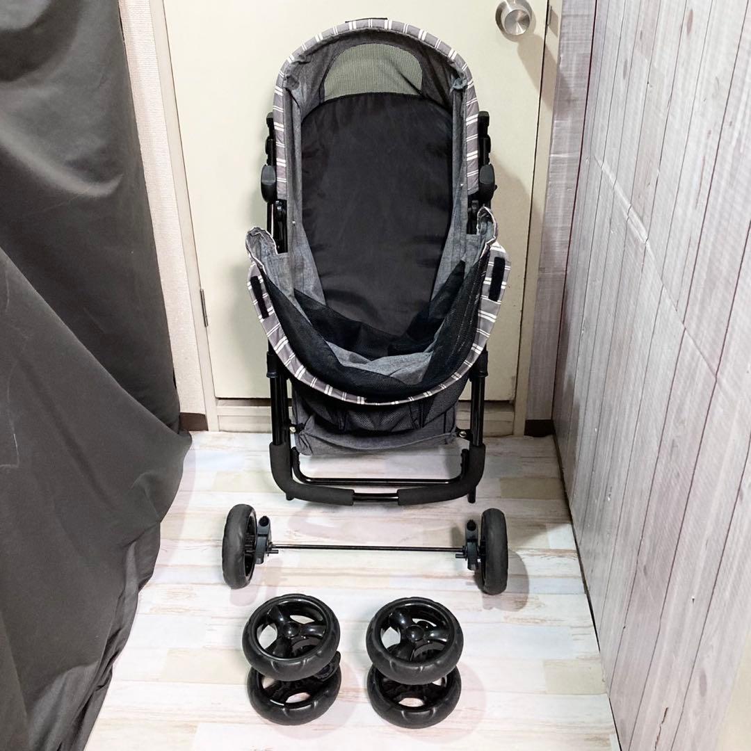 ペットカート　犬用カート　猫用カート　多頭飼い　ペットバギー ドッグカート