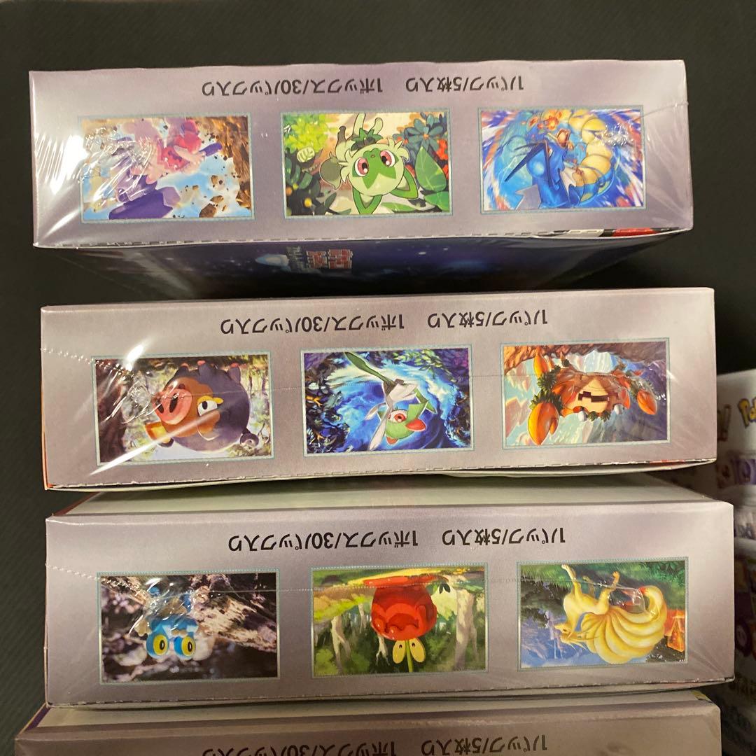 ポケモンカード box まとめ売り　未開封シュリンク付き