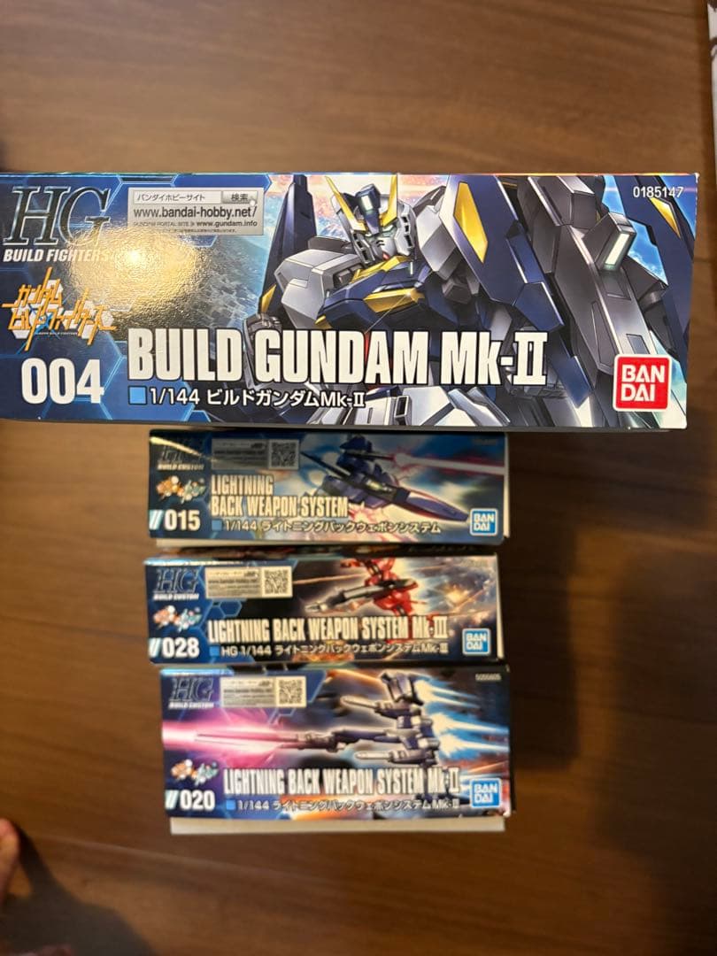 BUILD GUNDAM Mk-II + バックウェポンシステムセット