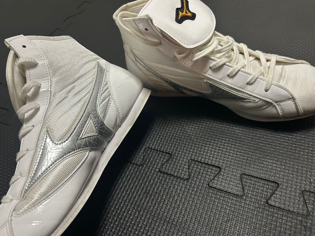 Mizuno ボクシングシューズ ホワイト 最新モデル