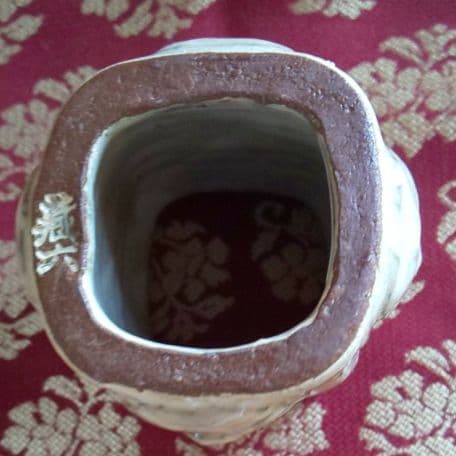 A 14 茶道 蓋置 ・真清水蔵六作 ( 新品未使用品 )