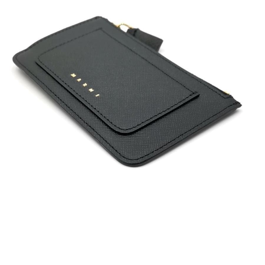 超美品 マルニ MARNI カードケース ミニ財布 伊製 11-25100514