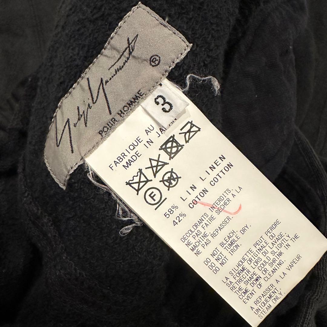 超希少　ヨウジヤマモト　サルエル　パンツ　メンズ　サイズ3 カーゴパンツ　シルク