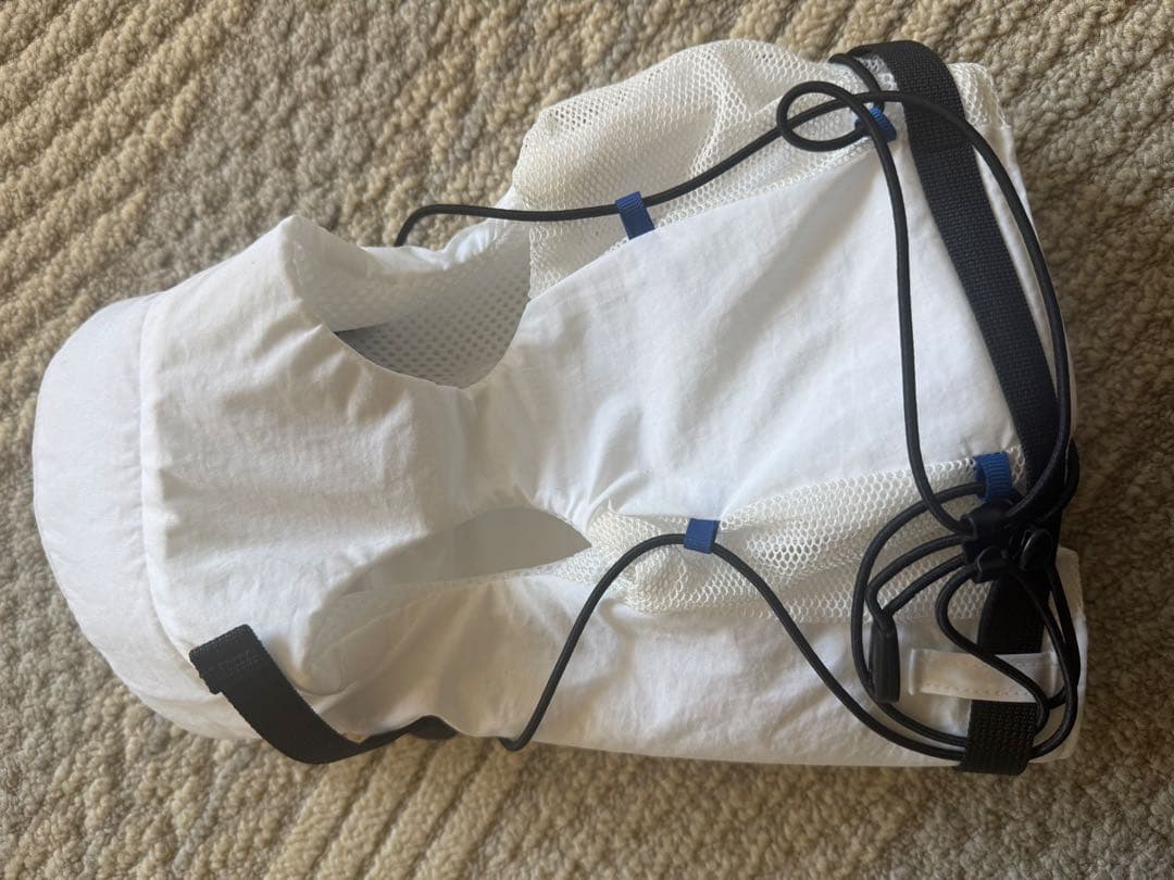 首輪・ハーネス・リード Howly FRAME-X ADV HARNESS - White Ssize