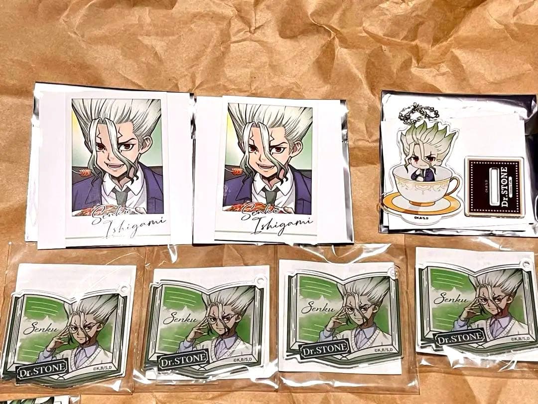 【匿名発送】Dr.STONE くじ引き堂 読書の秋編　千空 9点セット
