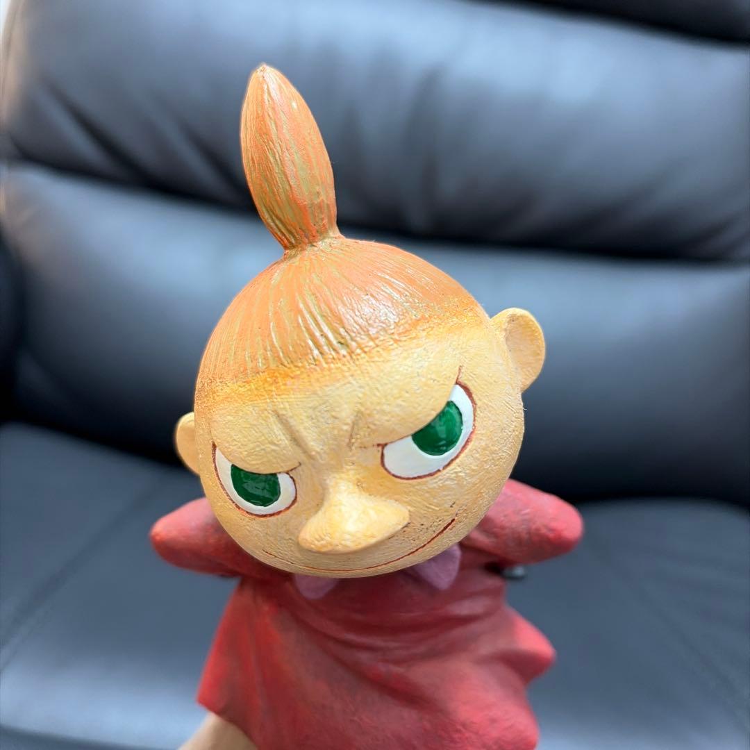 ムーミン　リトルミイ　フィギュア　いたずら考え中