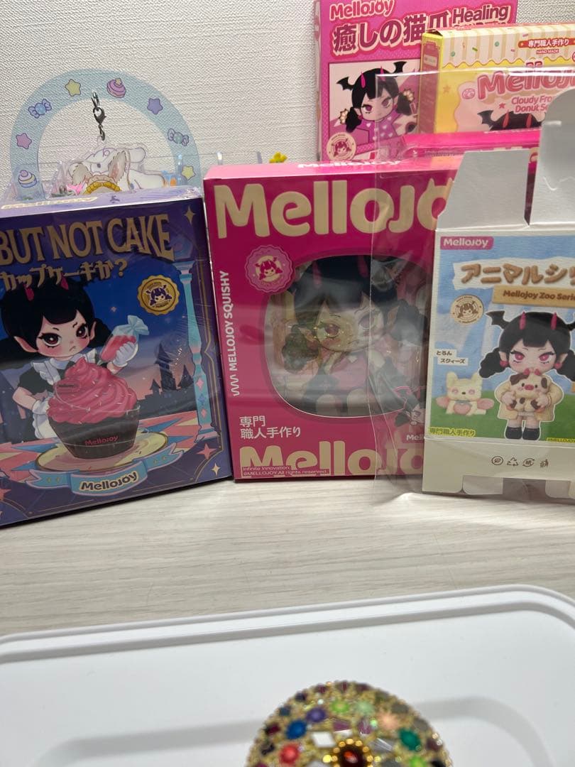 新品未開封　mellojoy メロジョイ　カップケーキ　アニマル　2箱セット