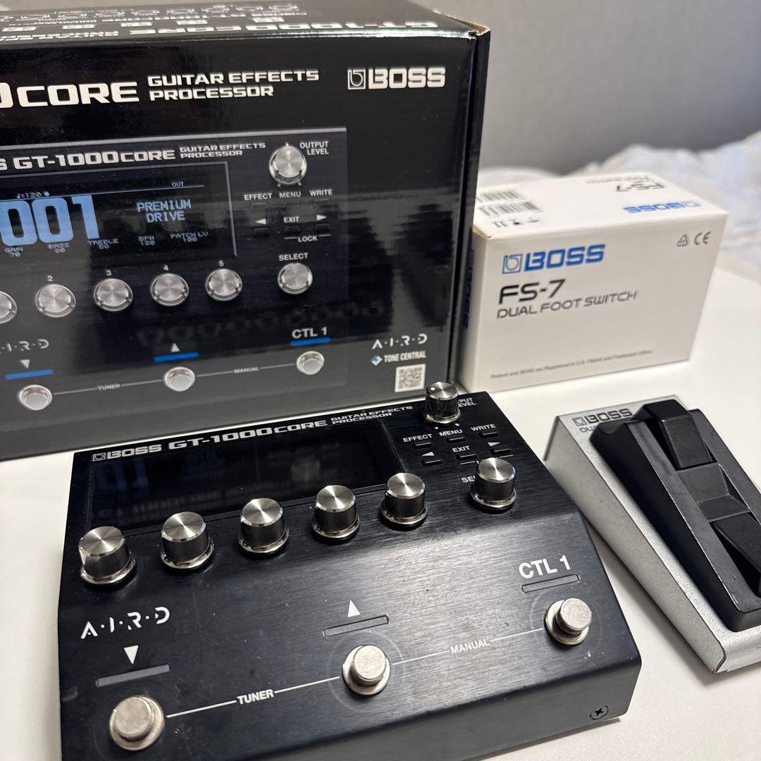 BOSS GT-1000CORE FS-7 セット