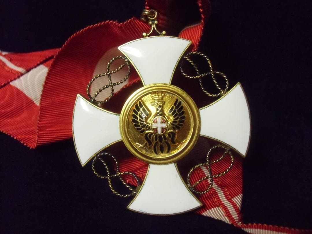 Ｉイタリア軍＊宝冠章/王冠勲章＊司令官クラス（実物）