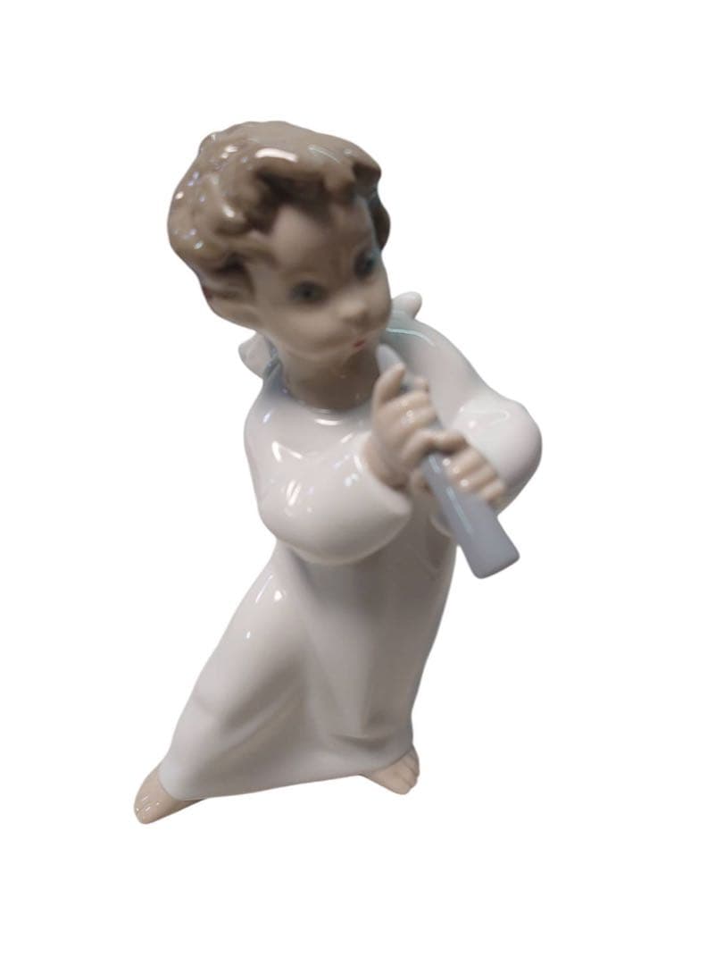 LLADRO リヤドロ 可愛いフルート 天使 フィギュリン 4540 陶器人形