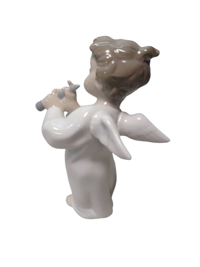 LLADRO リヤドロ 可愛いフルート 天使 フィギュリン 4540 陶器人形