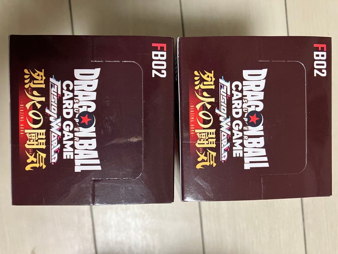 ドラゴンボール フュージョンワールド　覚醒の鼓動　烈火の闘気 テープ付き box