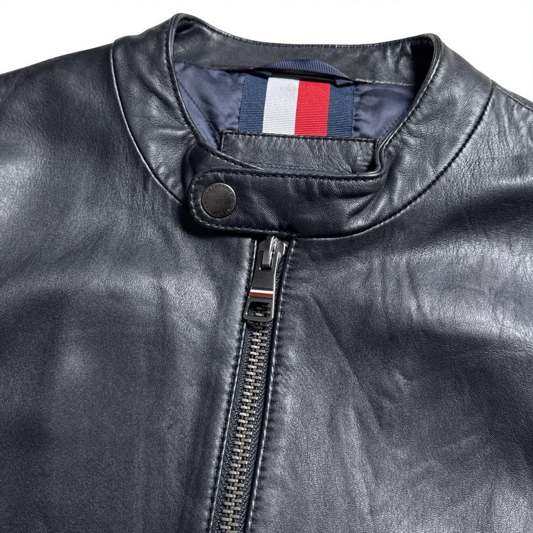 【 】極上ラムレザー！大人のライダースジャケットXL