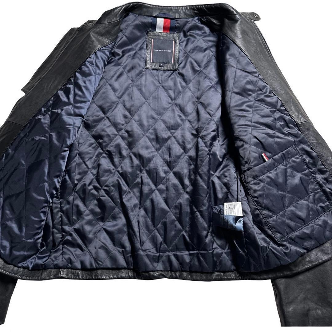 【 】極上ラムレザー！大人のライダースジャケットXL