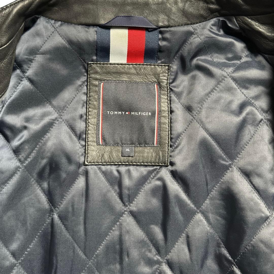 【 】極上ラムレザー！大人のライダースジャケットXL