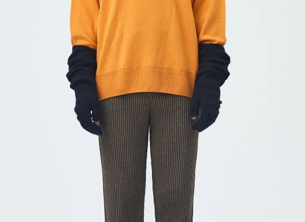 未使用美品 オムプリッセイッセイミヤケ CASHMERE WINTER GEAR