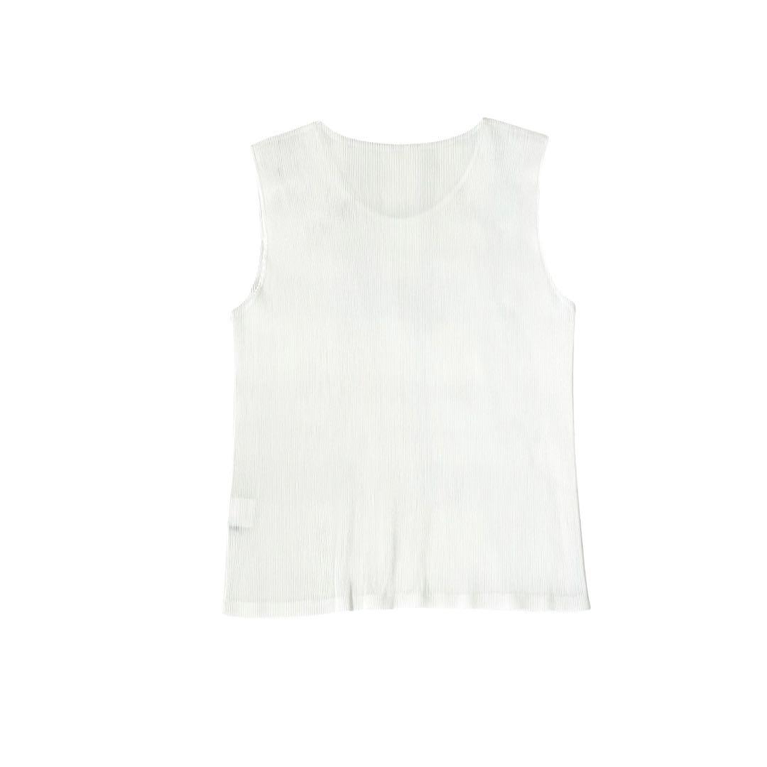 PLEATS PLEASE イッセイミヤケ ノースリーブトップス タンクトップ