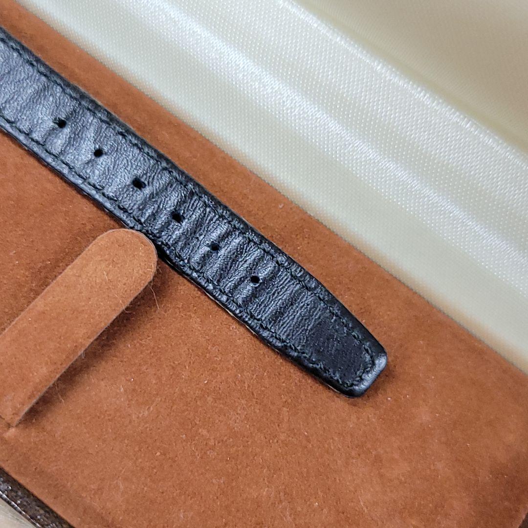 純正ケース付き GUCCI グッチ レディース腕時計 スクエアフェイス 革ベルト