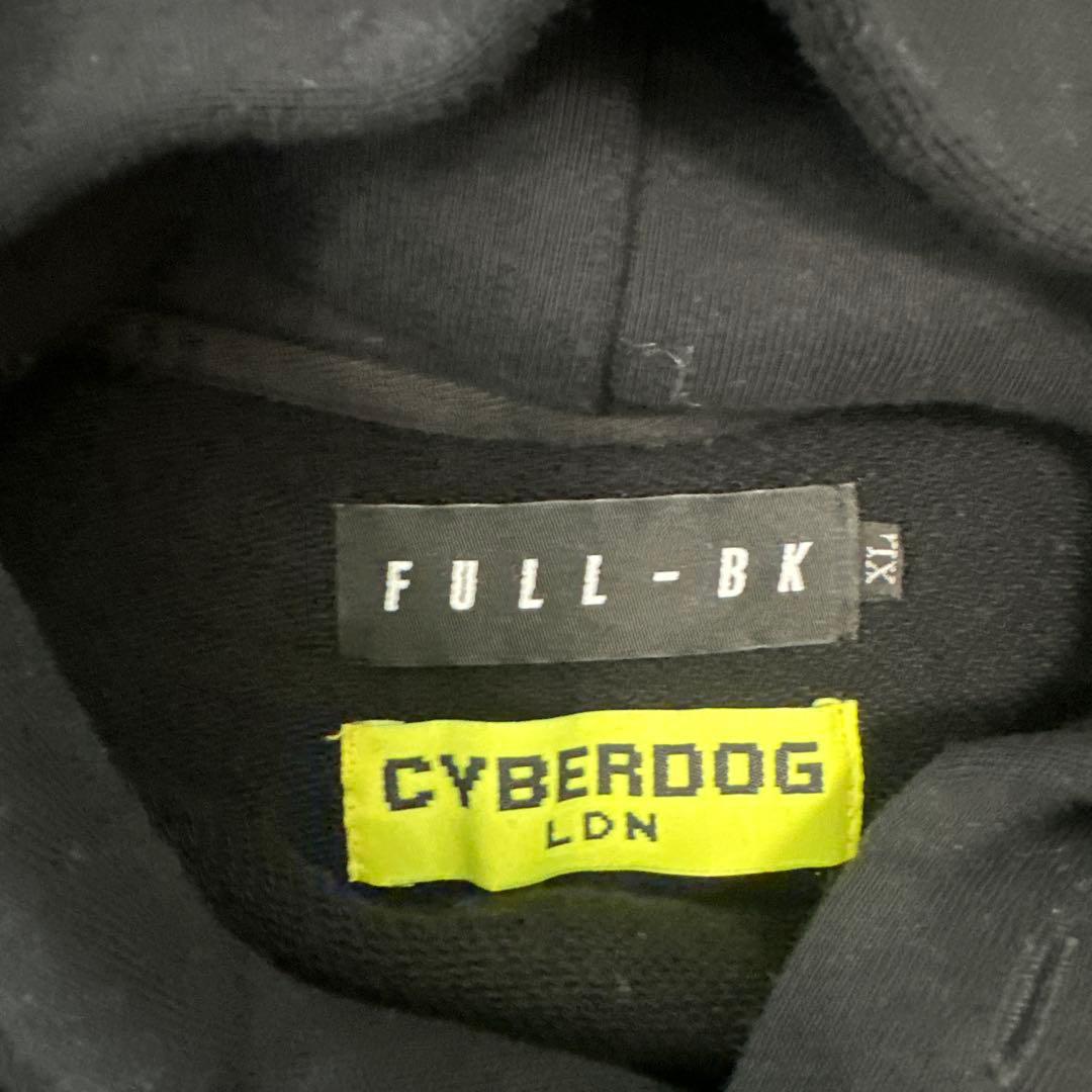 CYBERDOG FULL-BK ブラックパーカー