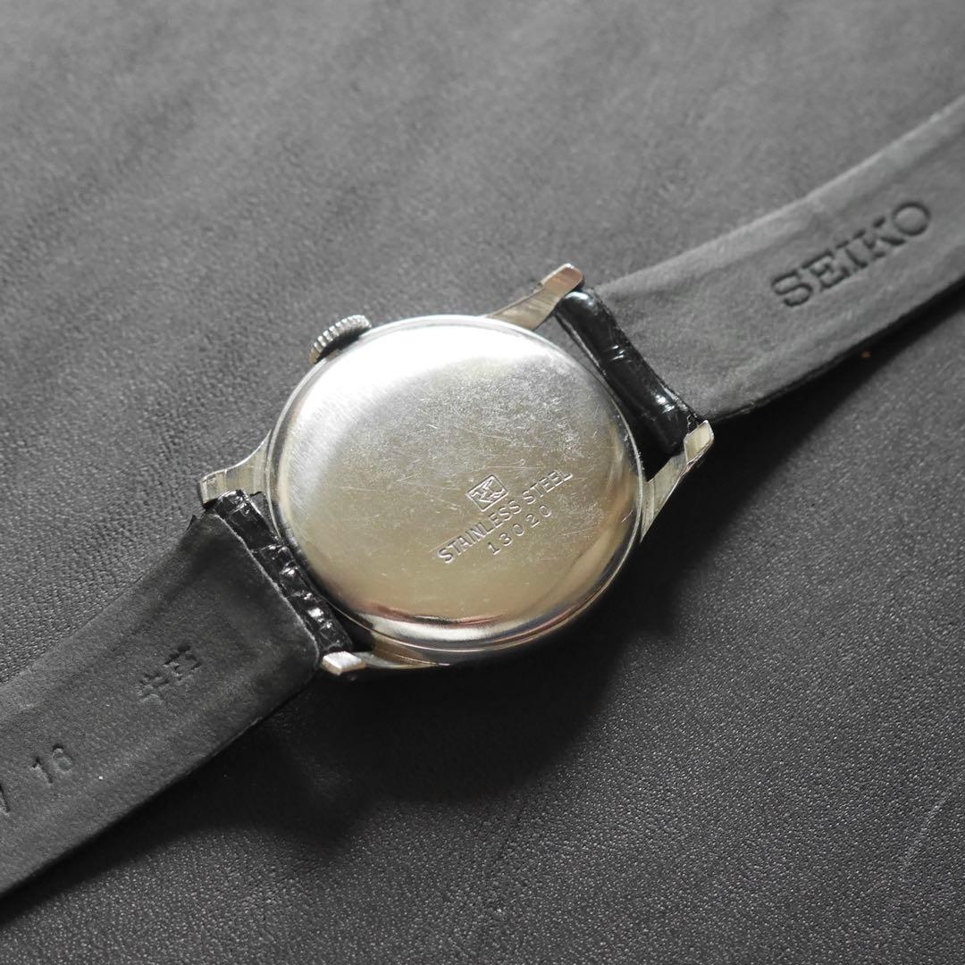 【美品/希少】SEIKO セイコー 新10B型 手巻時計 スモセコ
