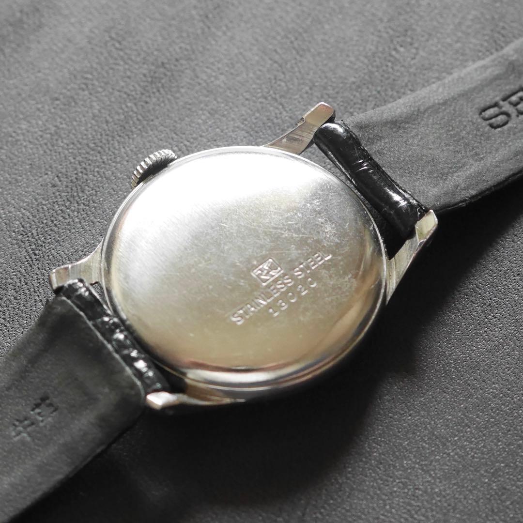 【美品/希少】SEIKO セイコー 新10B型 手巻時計 スモセコ