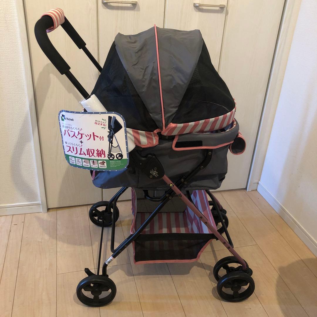 Richell バスケット付きペットカート