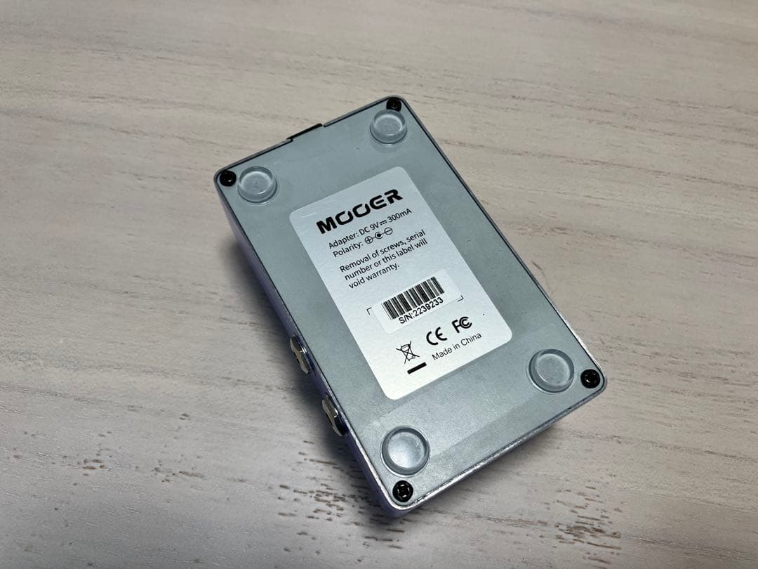 MOOER REVERB R7 X2 リバーブ