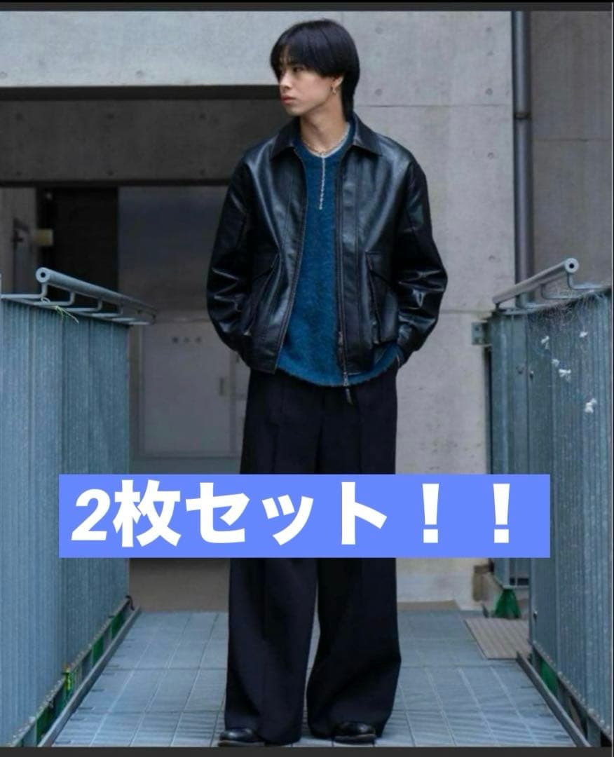 【一回のみ着用SINSS】A2 short flight jacket Lサイズ