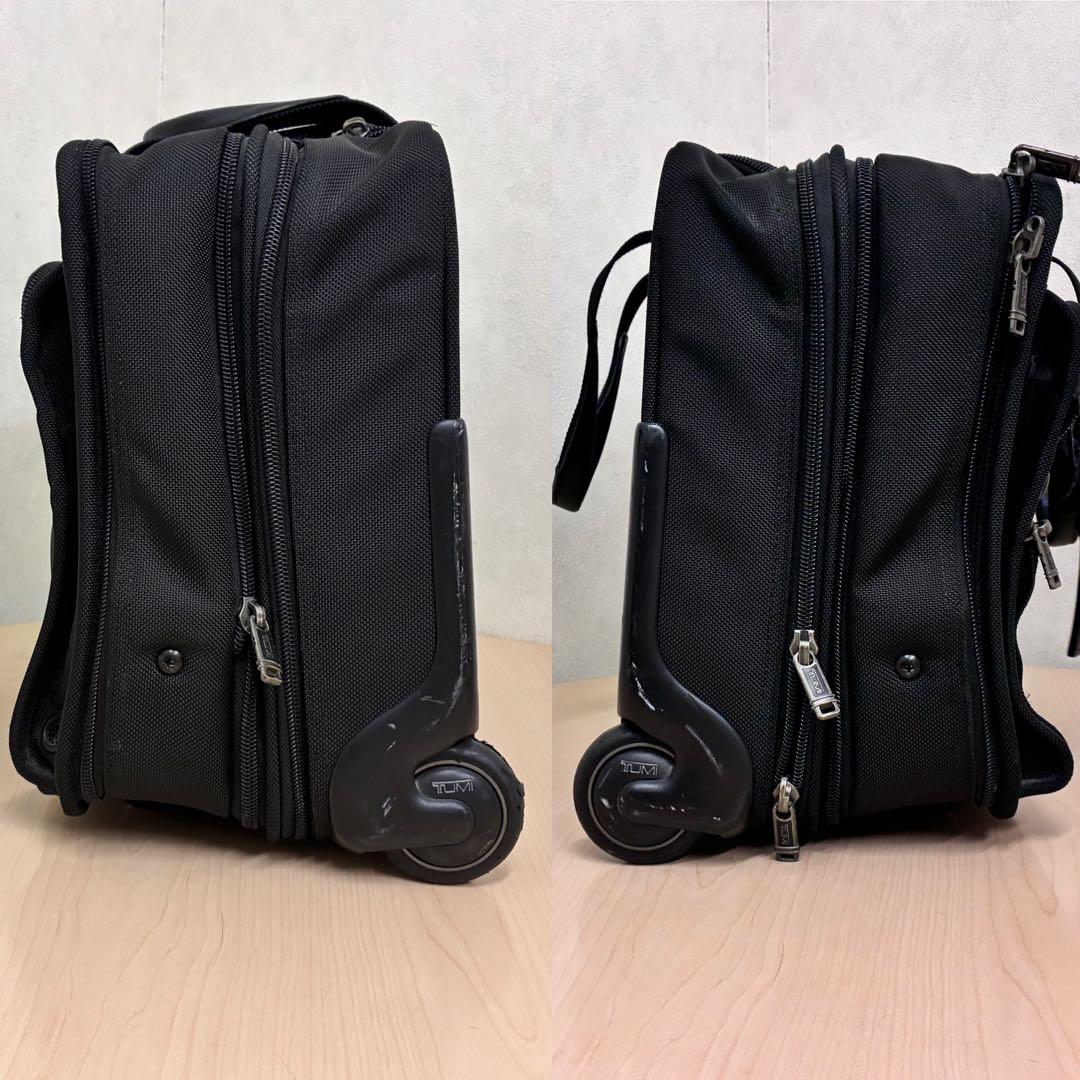 【美品✨】TUMI トゥミ 2輪キャリー ビジネスバッグ エクスパンダブル