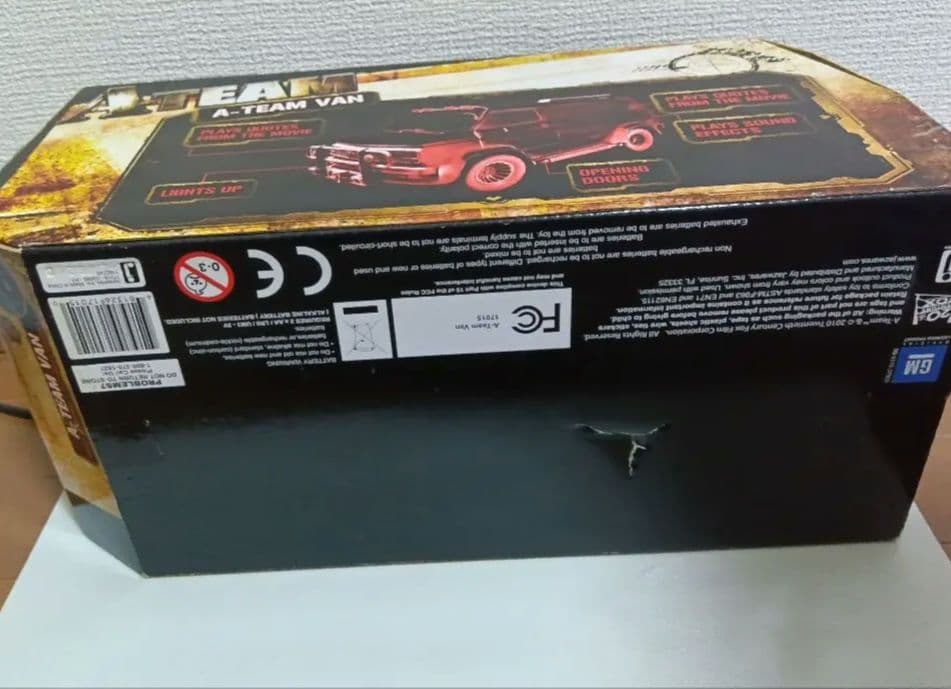 ELECTRONIC A-TEAM VAN 特攻野郎Aチーム　ミニカー　バン