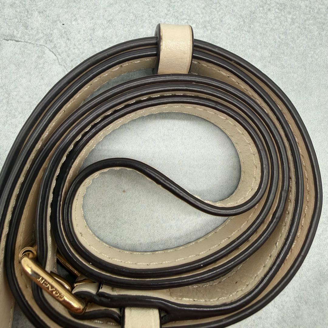 COACH コーチ ショルダーバッグ 2way PVC 花柄 クロスボディ 白