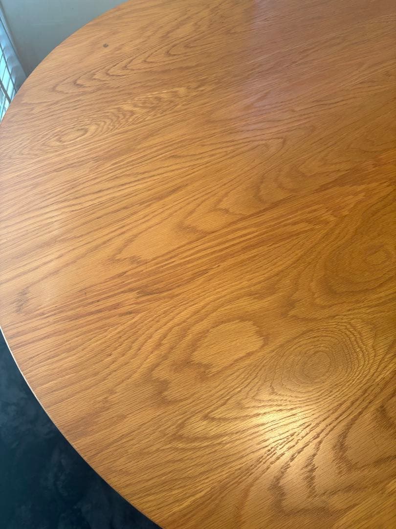 【直接引き取り希望】ダイニングテーブル 4人用 丸テーブル天然木円形