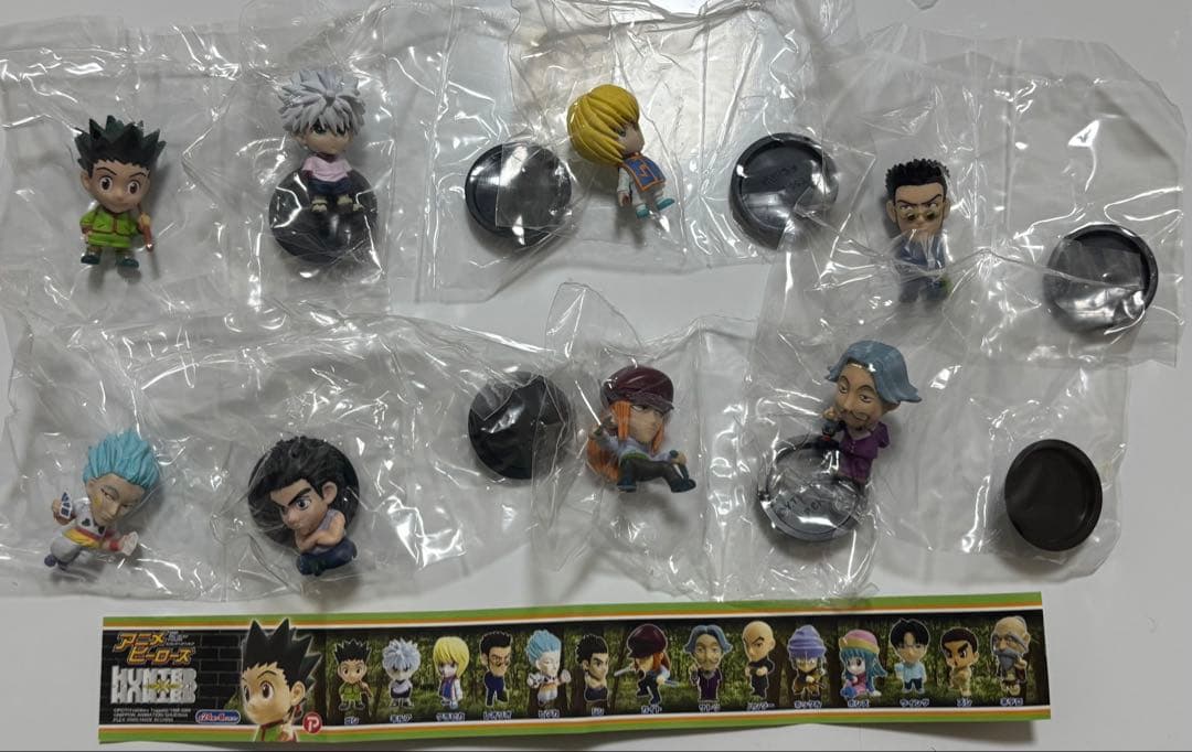 HUNTER×HUNTER アニメヒーローズ　フィギュア　ノーマルコンプ　レア