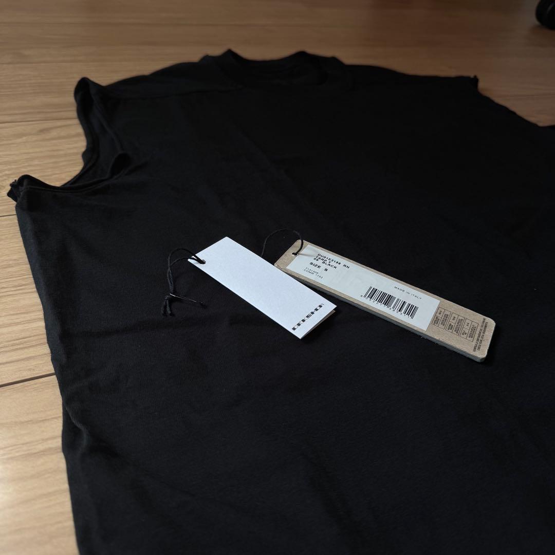 【RICK OWENS DRKSHDW】25SS TARP T BK Ssize
