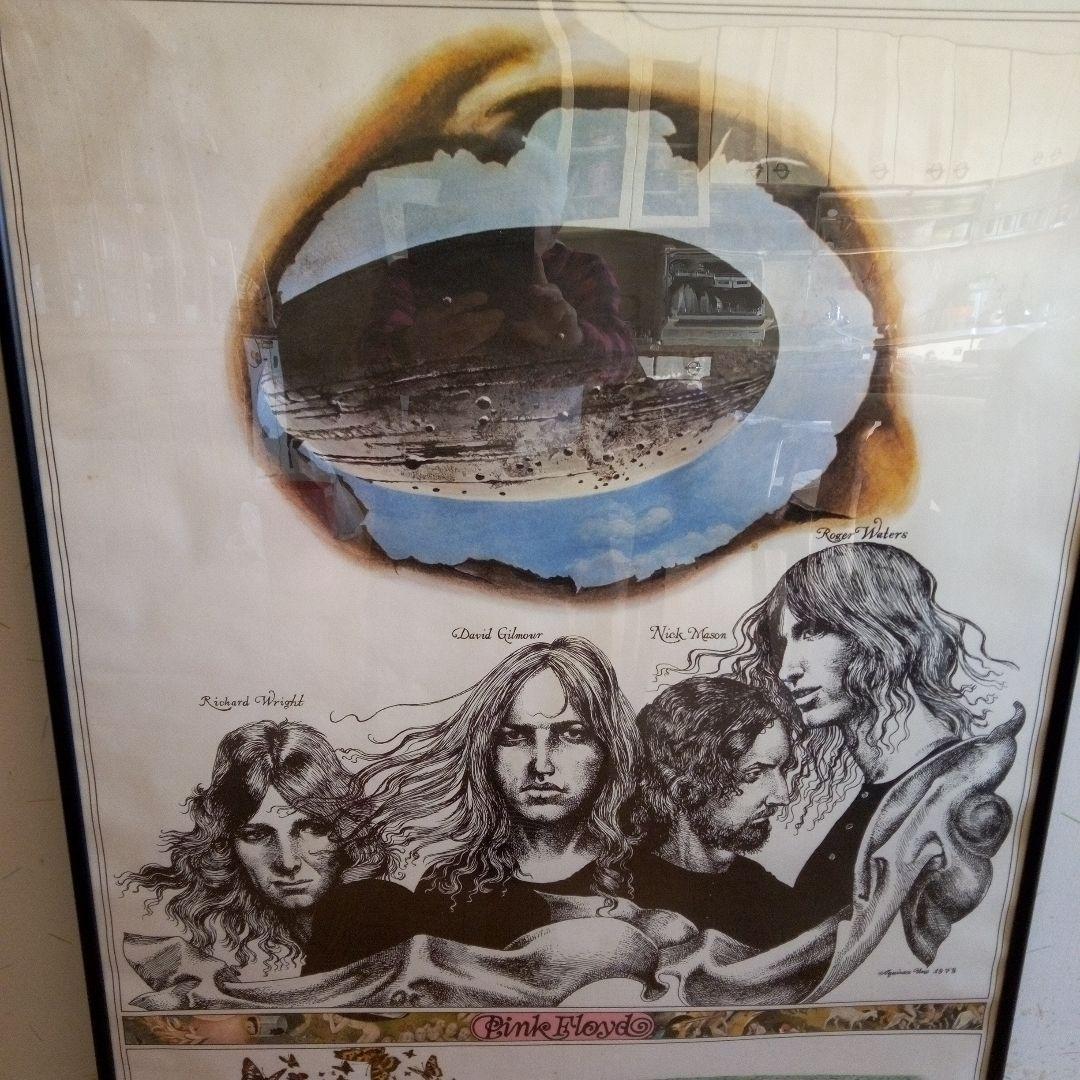 宇野亜喜良/ピンク・フロイドのポスター(額装仕上げ品)