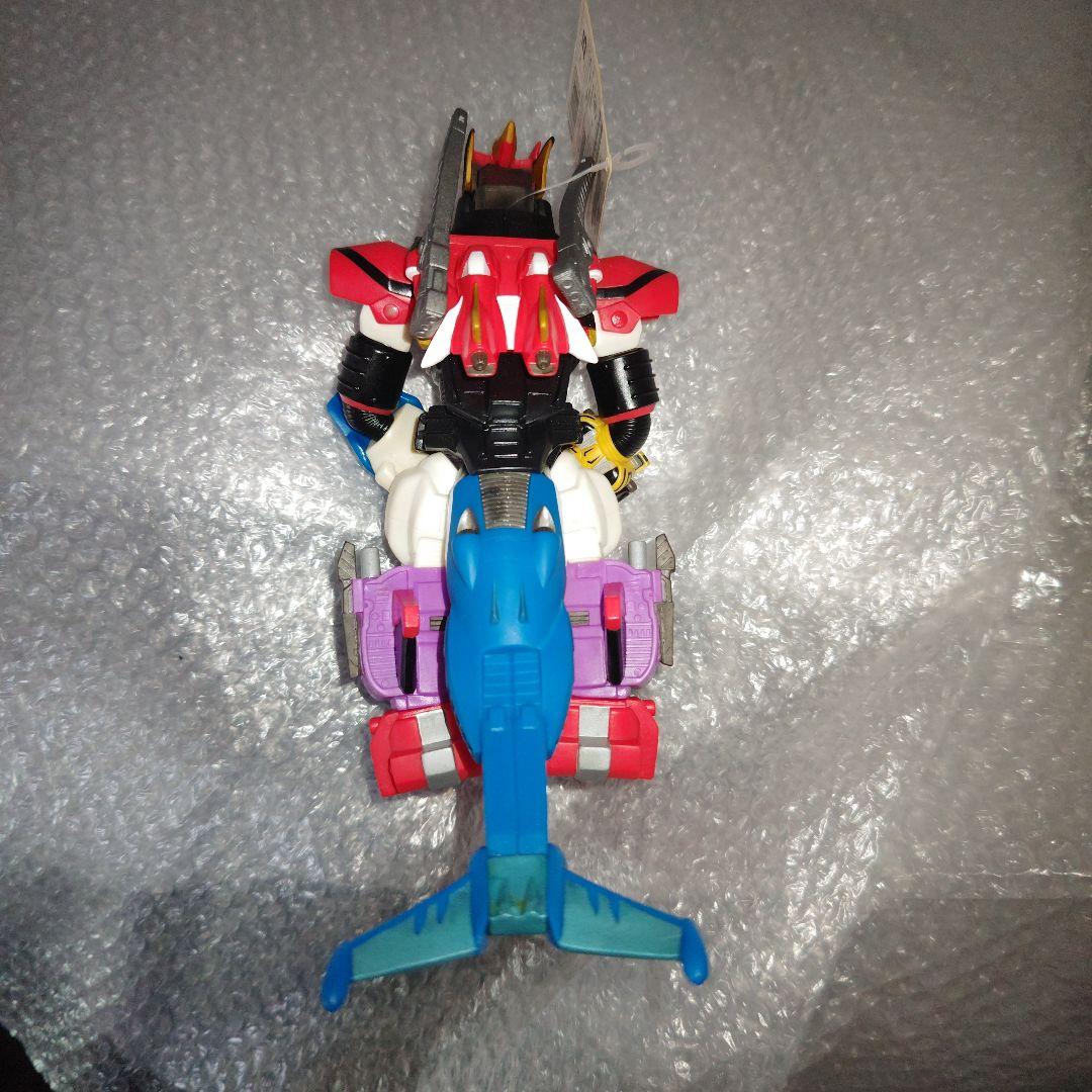 超星神グランセイザー　合神獣王ダイセイザー　ソフビ　タグ付　現状品