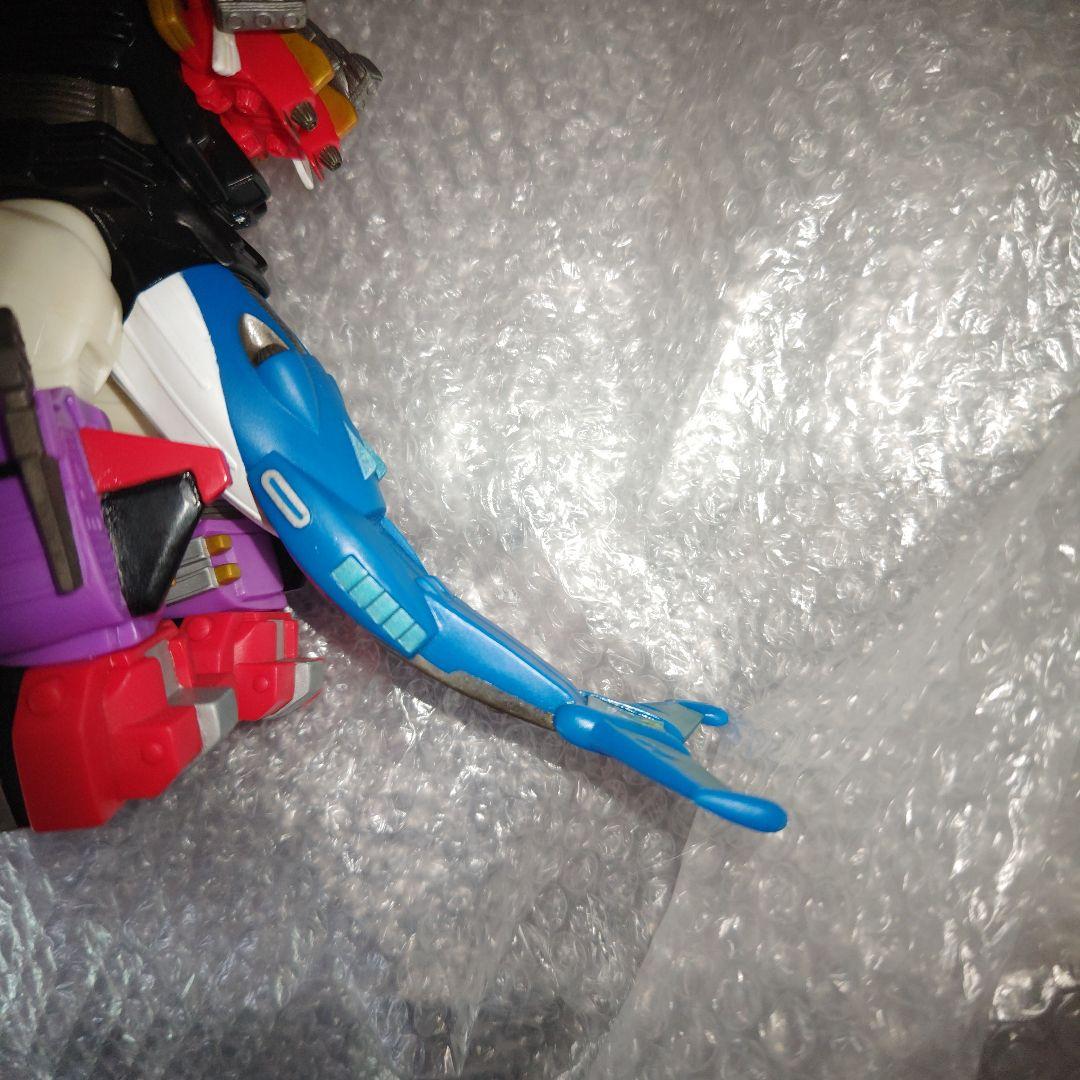 超星神グランセイザー　合神獣王ダイセイザー　ソフビ　タグ付　現状品