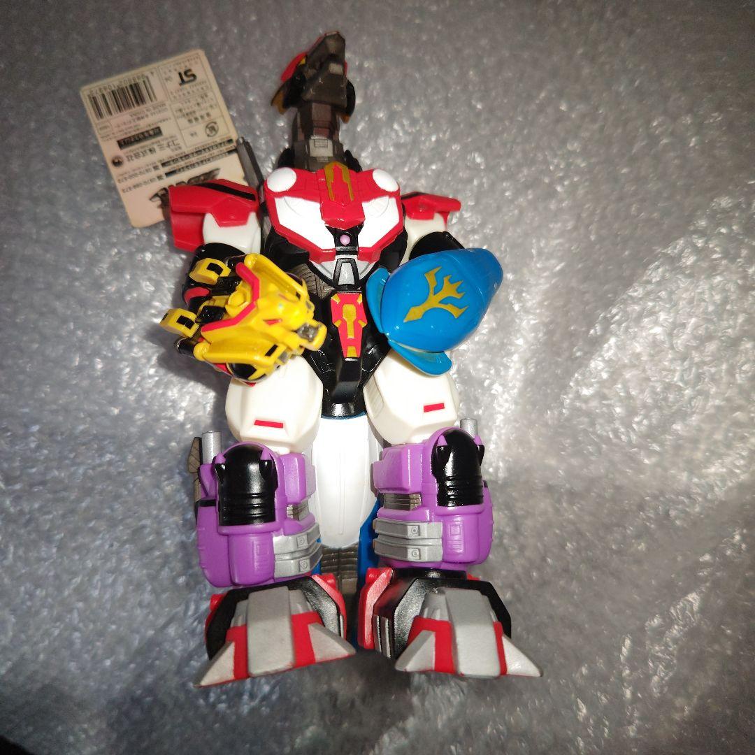 超星神グランセイザー　合神獣王ダイセイザー　ソフビ　タグ付　現状品