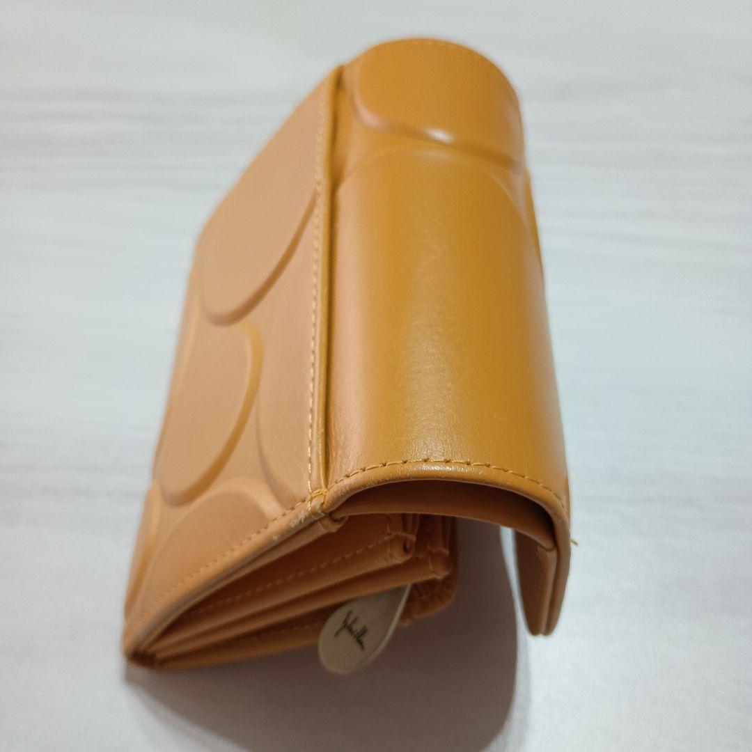 ★Sybilla 　シビラ　二つ折り財布　金運アップレザー 黄色　新品　未使用★