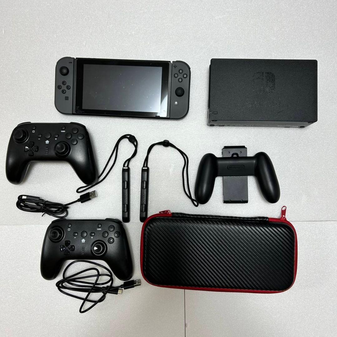 任天堂Switch本体 グレー コントローラー付き