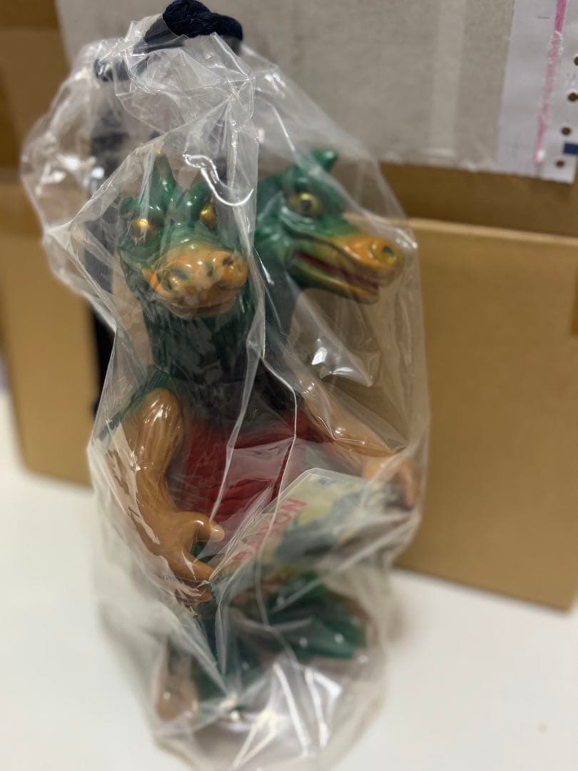 マルサン 火山怪獣 バロン 70's カラー ソフビ マルモン MARUSAN