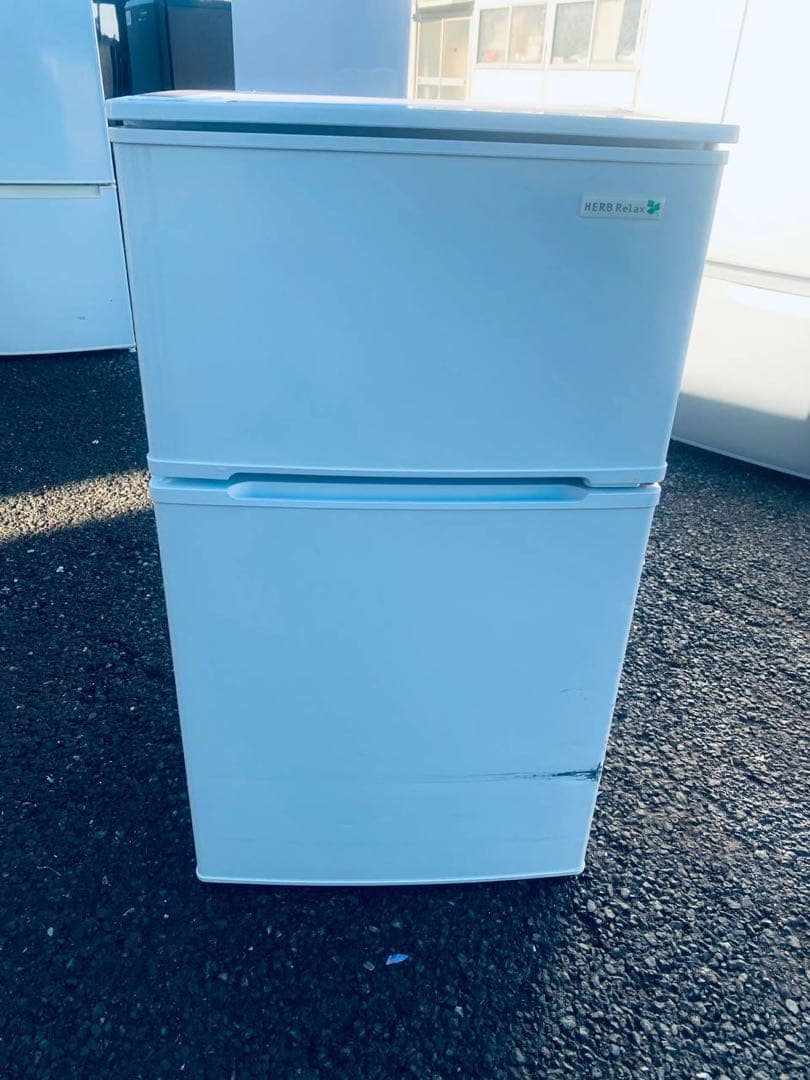 ♻️送料設置無料　YAMADA ノンフロン冷凍冷蔵庫　YRZ-C09B1