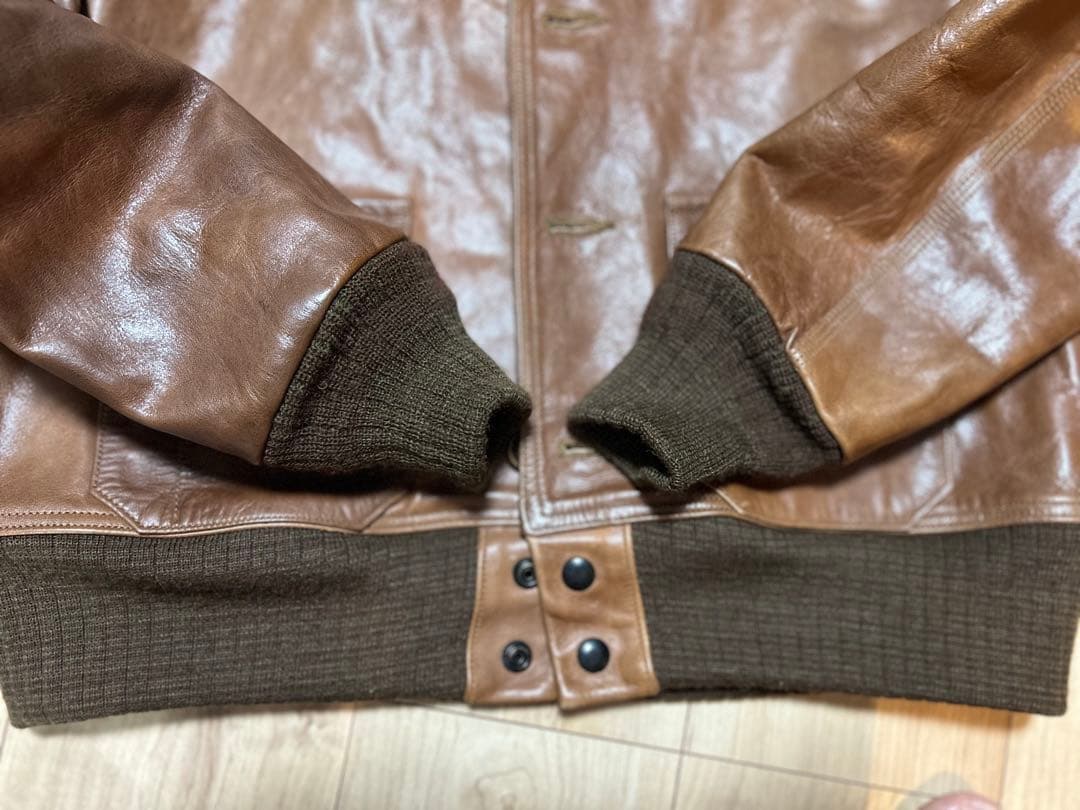 激渋　バズリクソンズ　Type A-1 レザージャケット　フライトジャケット