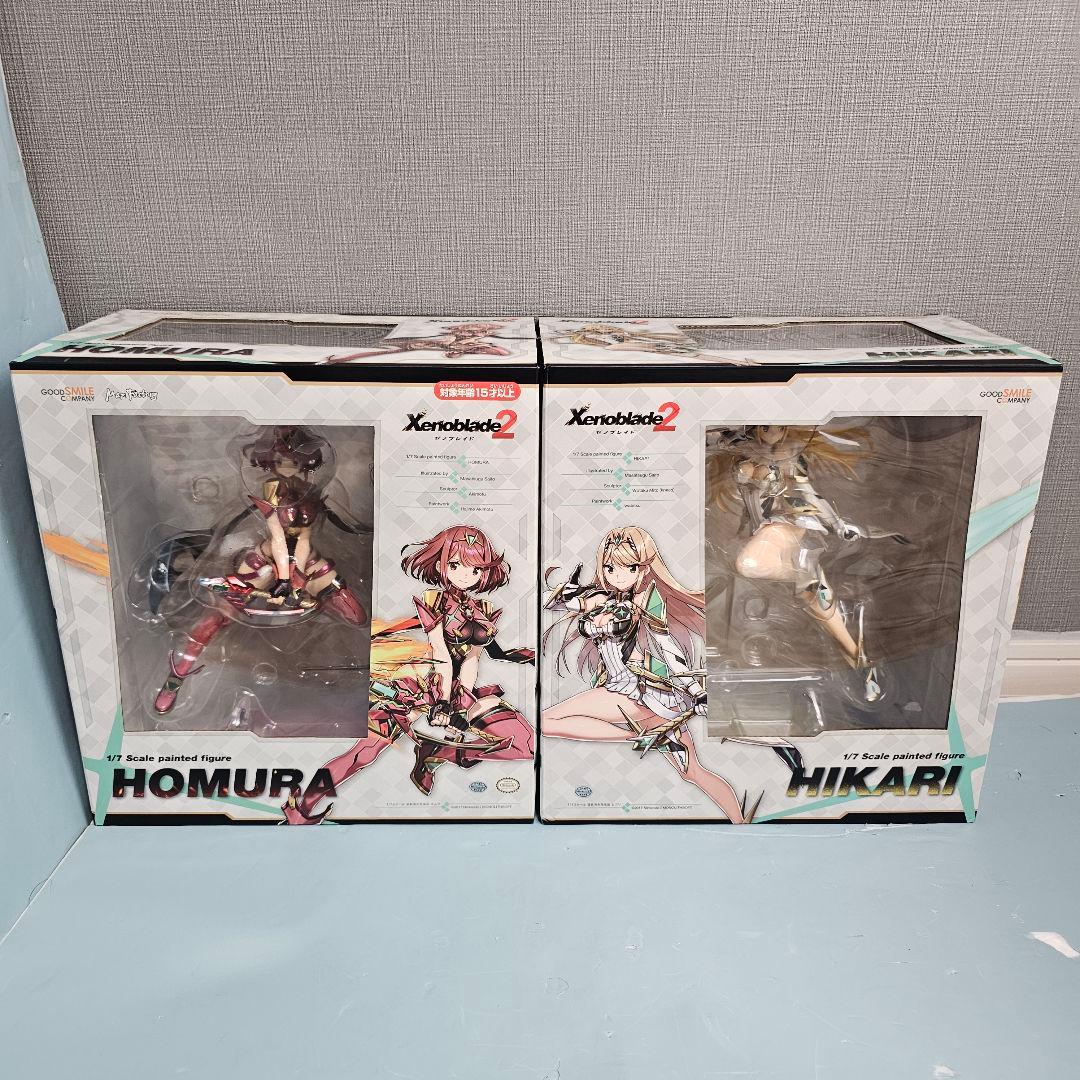 ゼノブレイド2 ホムラ ヒカリ　1/7フィギュアセット