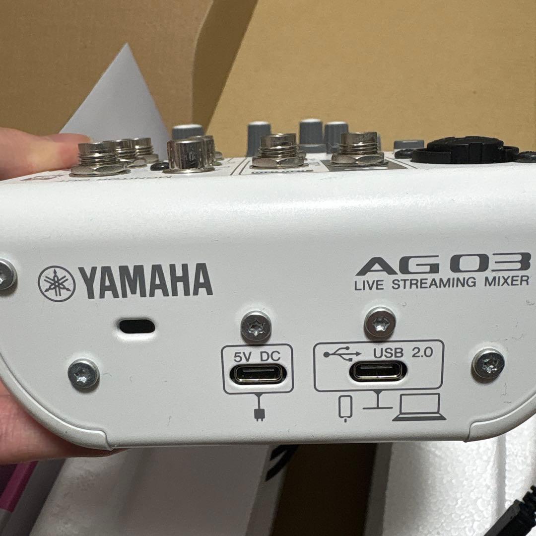 DTM・DAW Yamaha AG03MK2 audio-technica AT2020