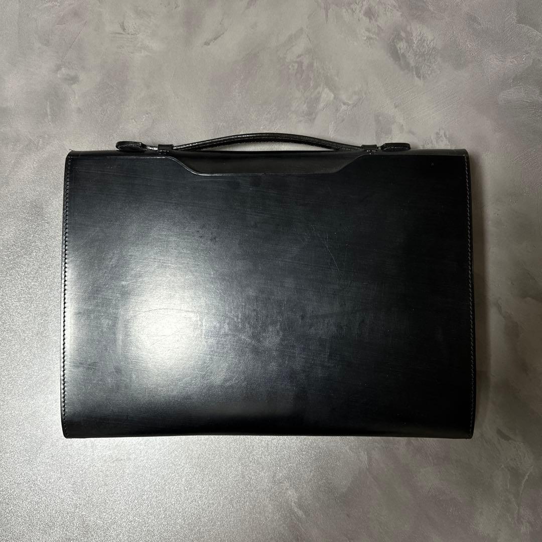 新品未使用　大峡製鞄　ドキュメントケース　黒　オオバセイホウ　OHBA