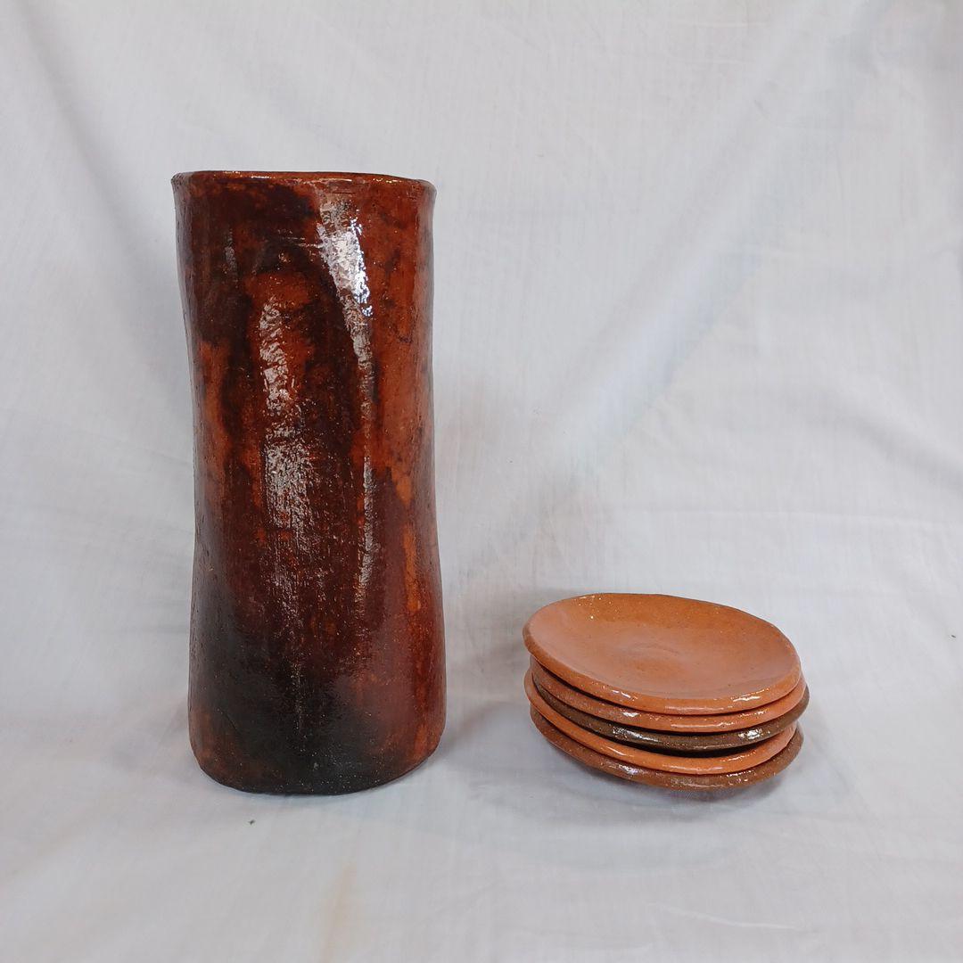 中村道年(花入、銘々皿)