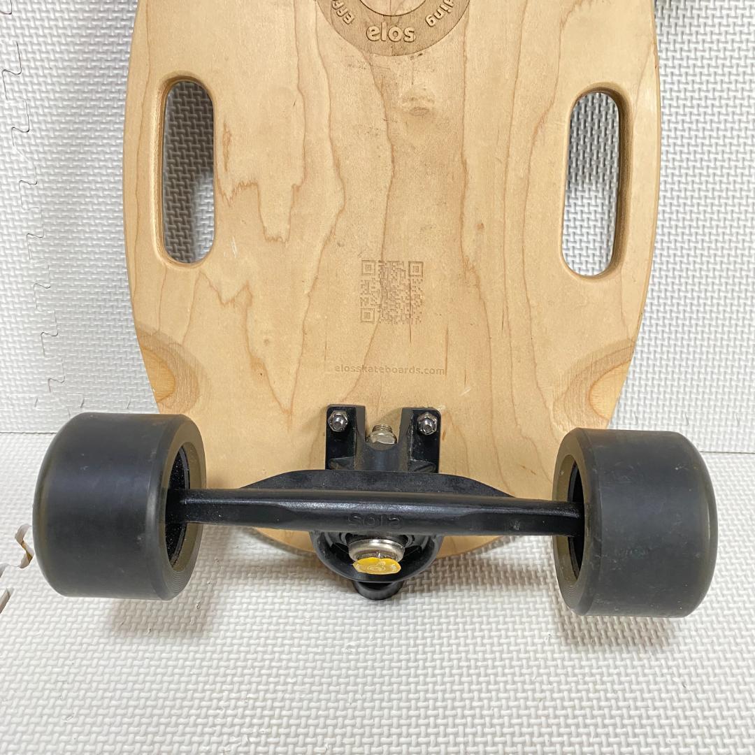 elos スケートボード ミニクルーザー ブラック イロス スケボー 動作OK