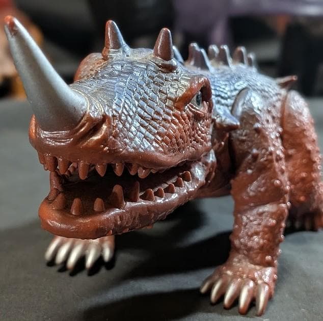 昭和ガメラ＆ギャオス他（バンダイ）ソフビフィギュア５体セット