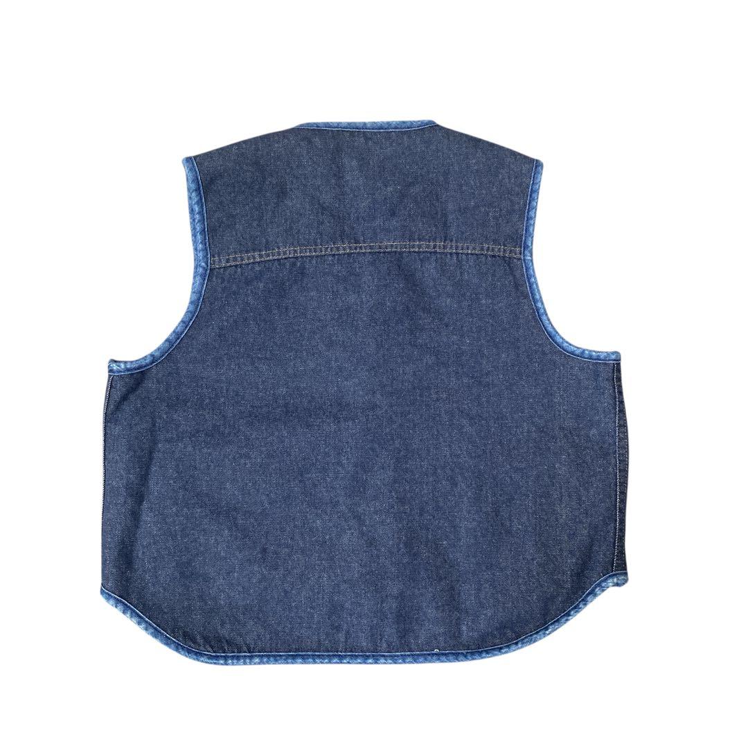 当日発送フォロー割80’s Carhartt denim vest XL